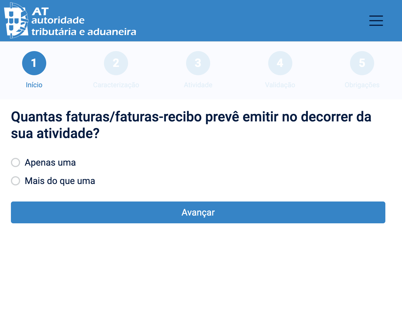 Como abrir atividade nas finanças passo a passo