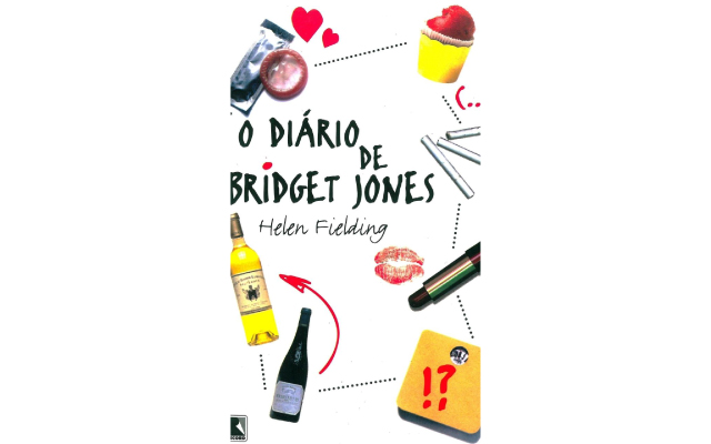 capa de livro o diário de bridget jones pequena