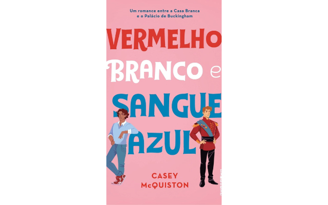 capa livro vermelho branco e sangue azul