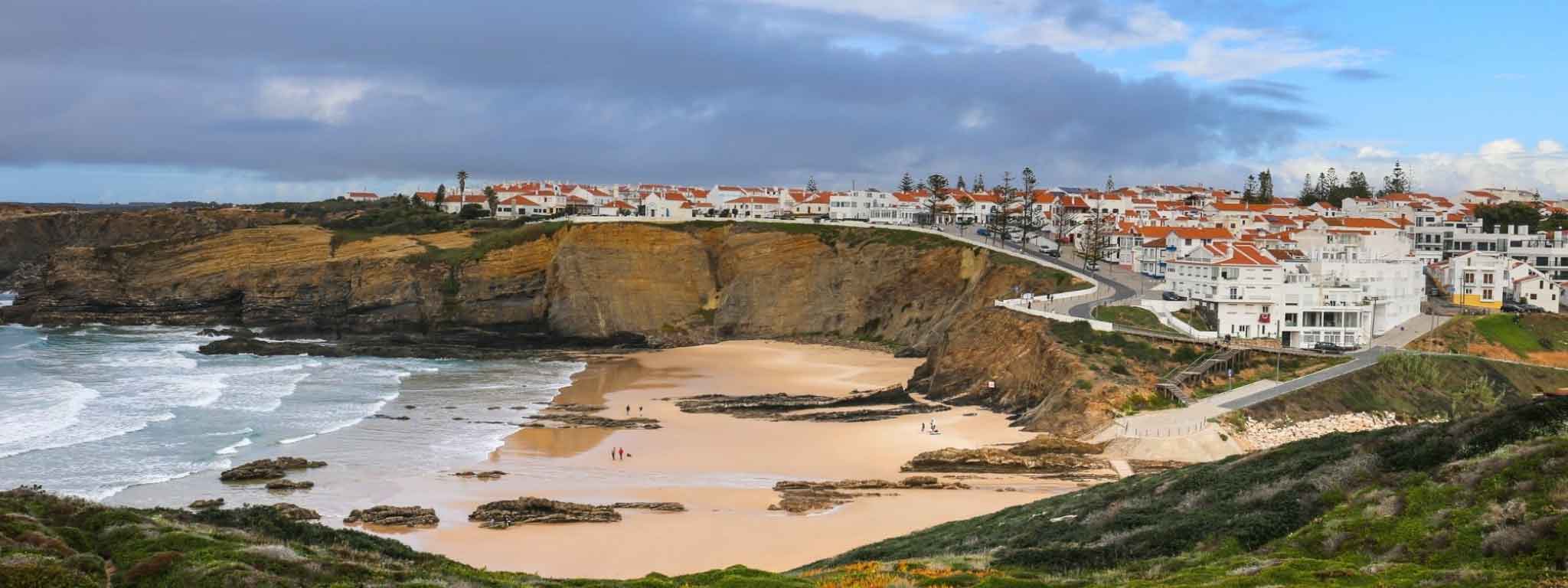 Fografia de praia na costa vicentina