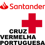 logo santander e cruz vermelha portuguesa