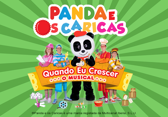 Passatempo Panda e os Caricas Santander